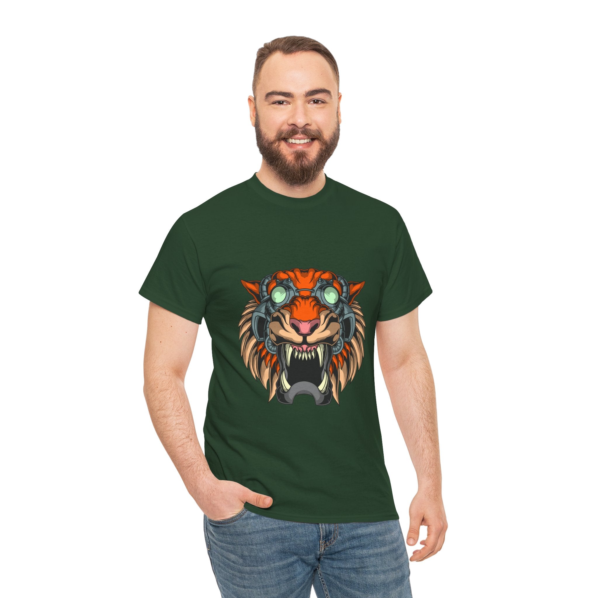 Tiger Head Graphic Tee
