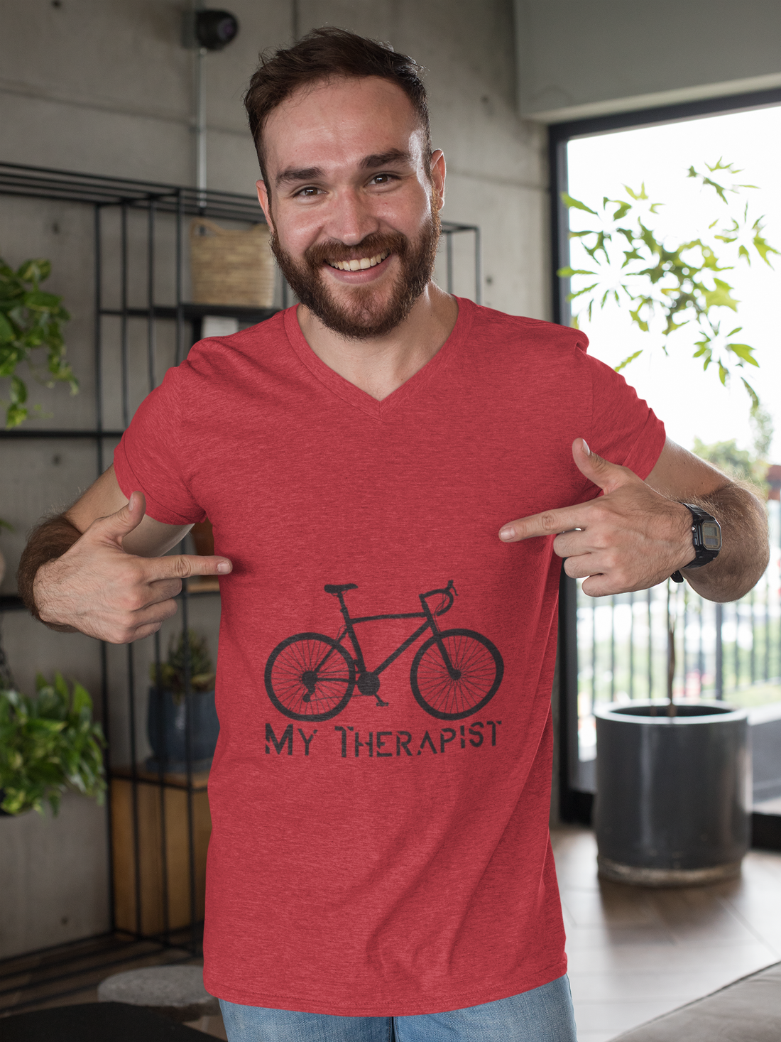 Bicycle My Therapist Tee