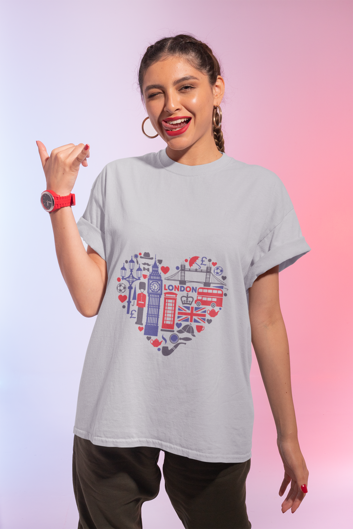London Heart Graphic Tee