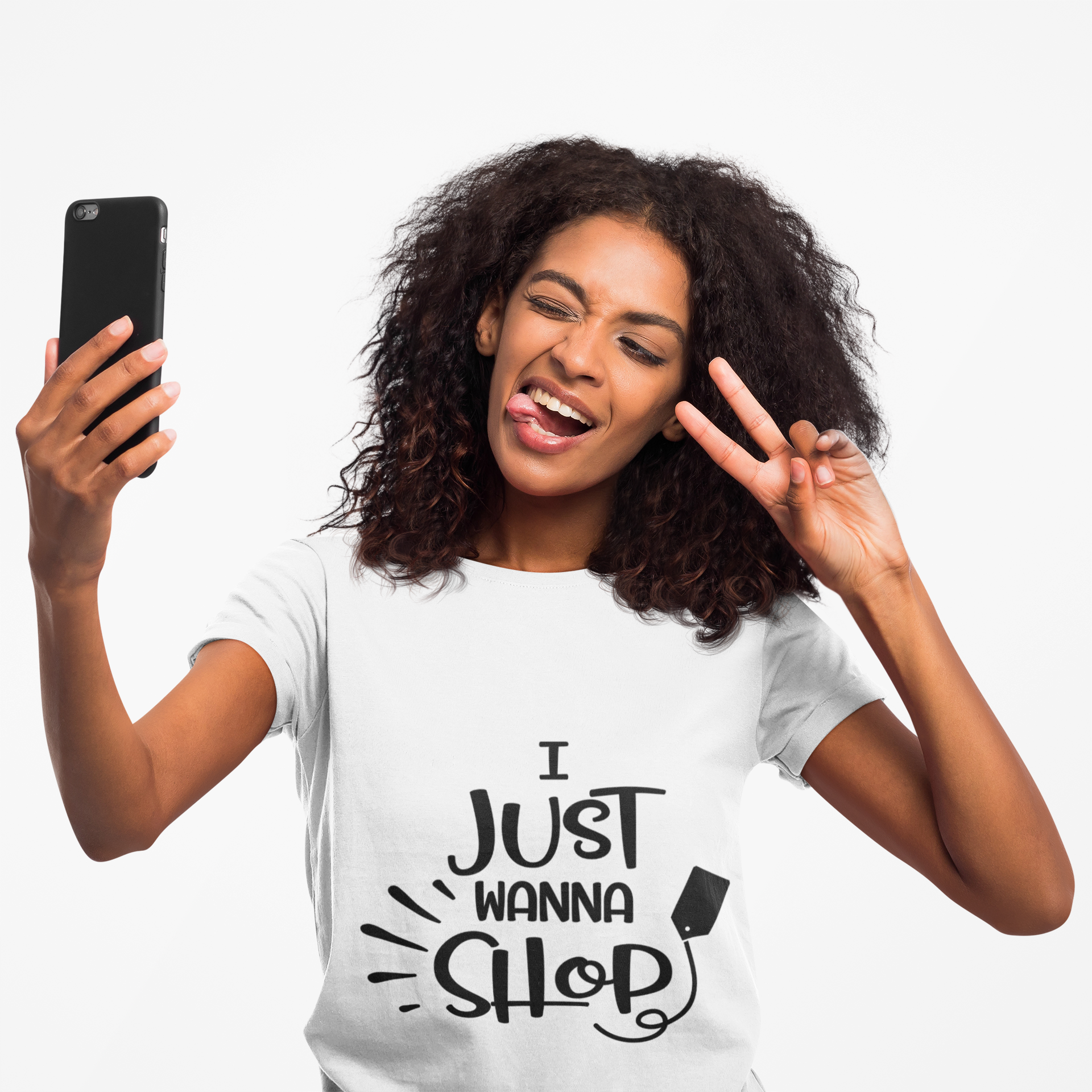 I Just Wanna Shop Tee