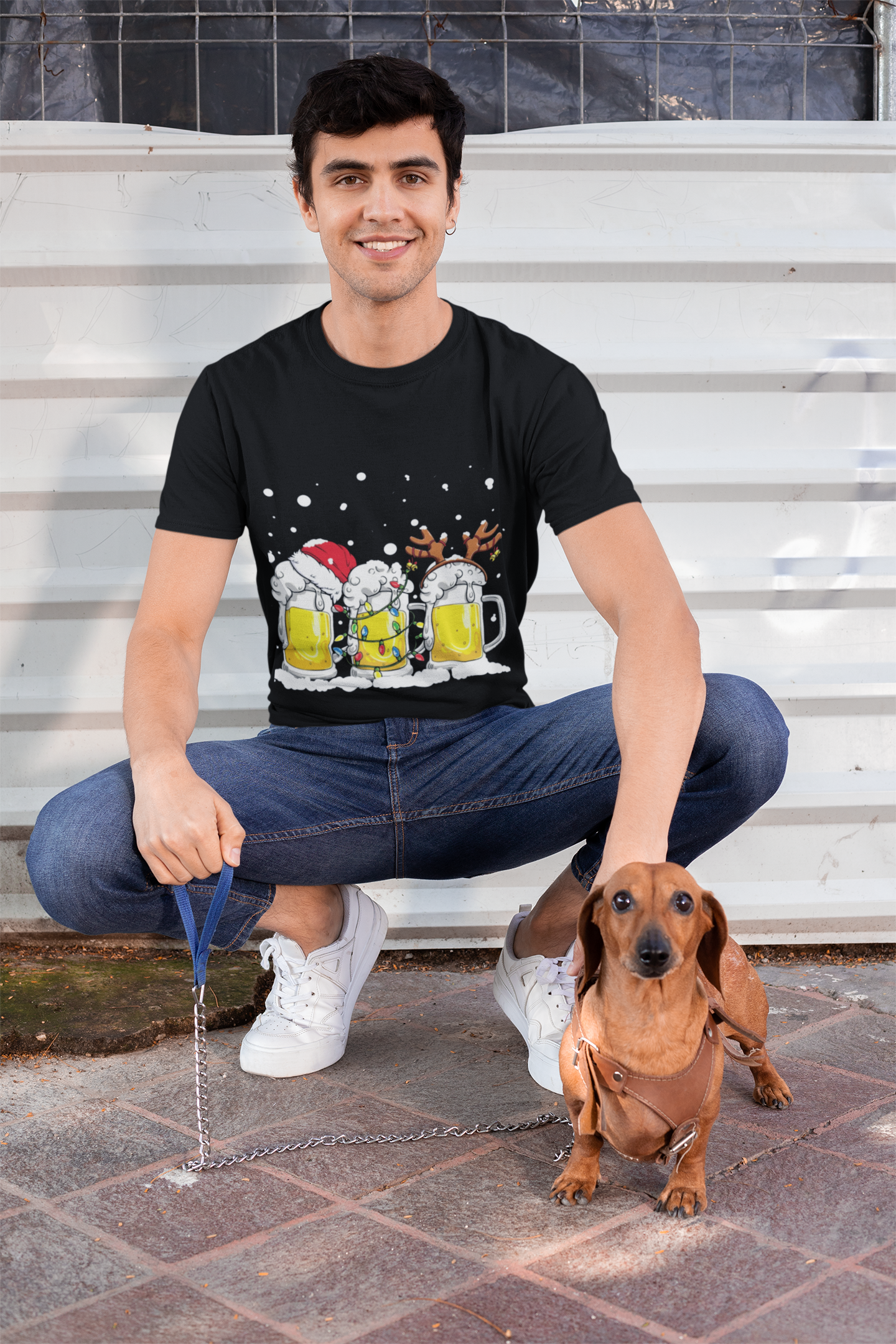 Christmas Beer Mug Tee