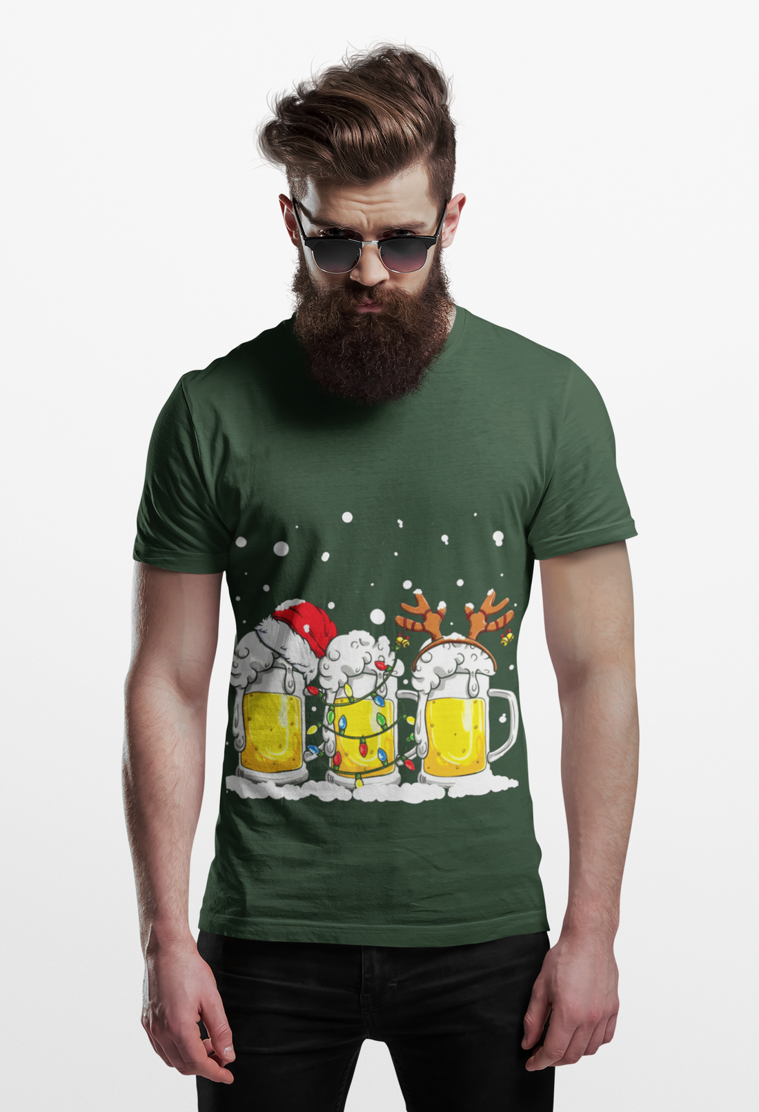 Christmas Beer Mug Tee