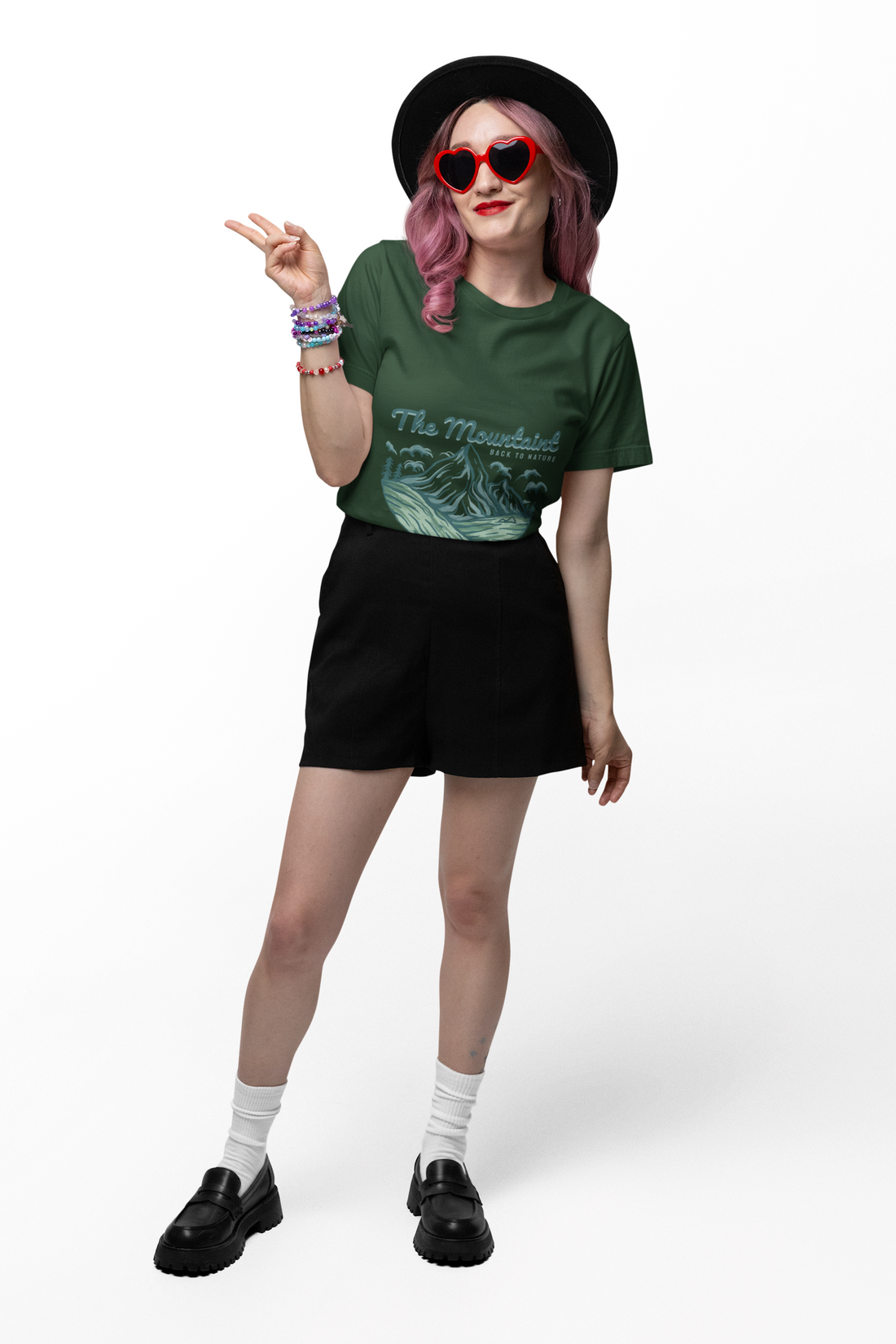 The Mountaint Retro Adventure Tee