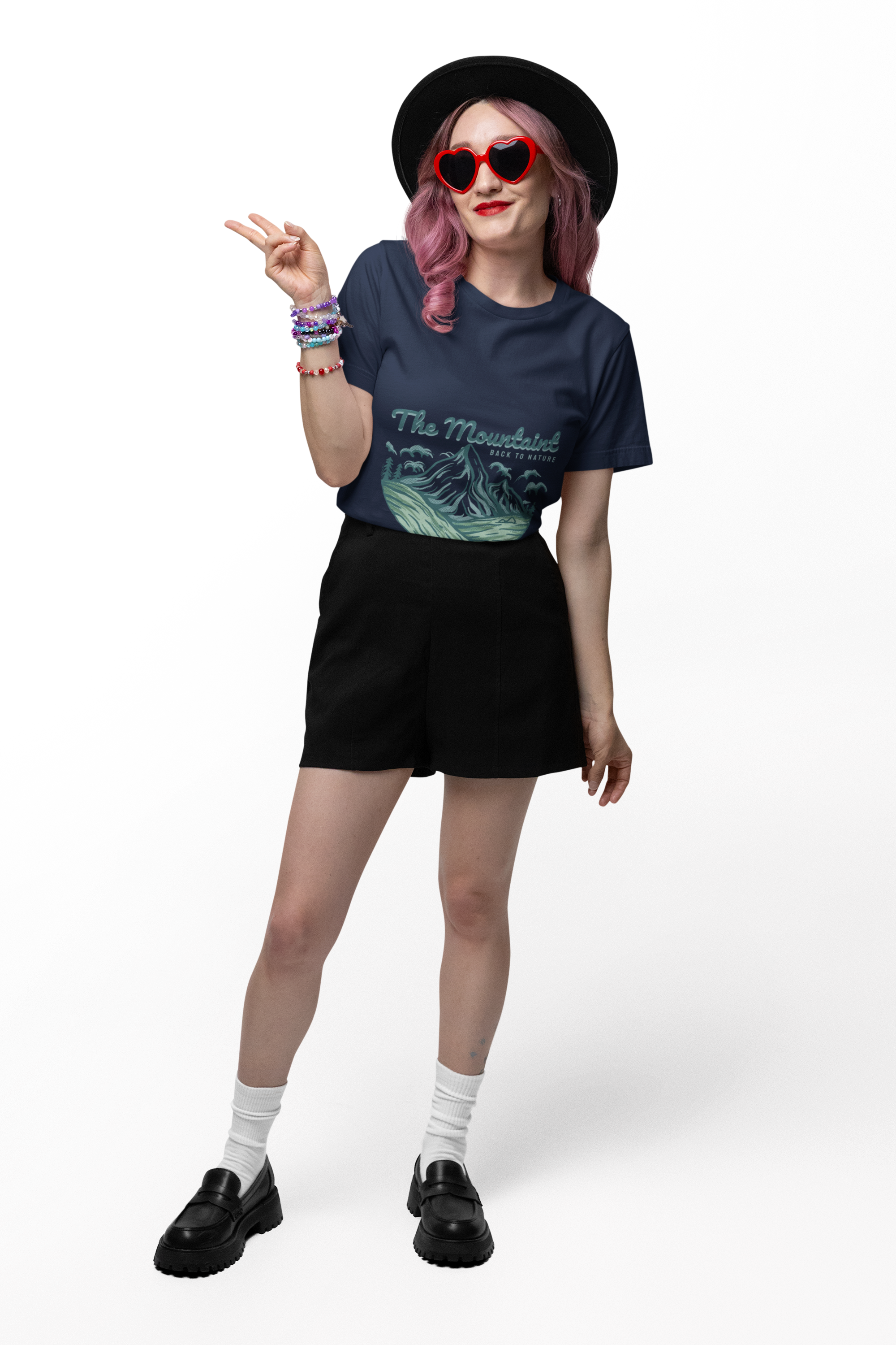 The Mountaint Retro Adventure Tee