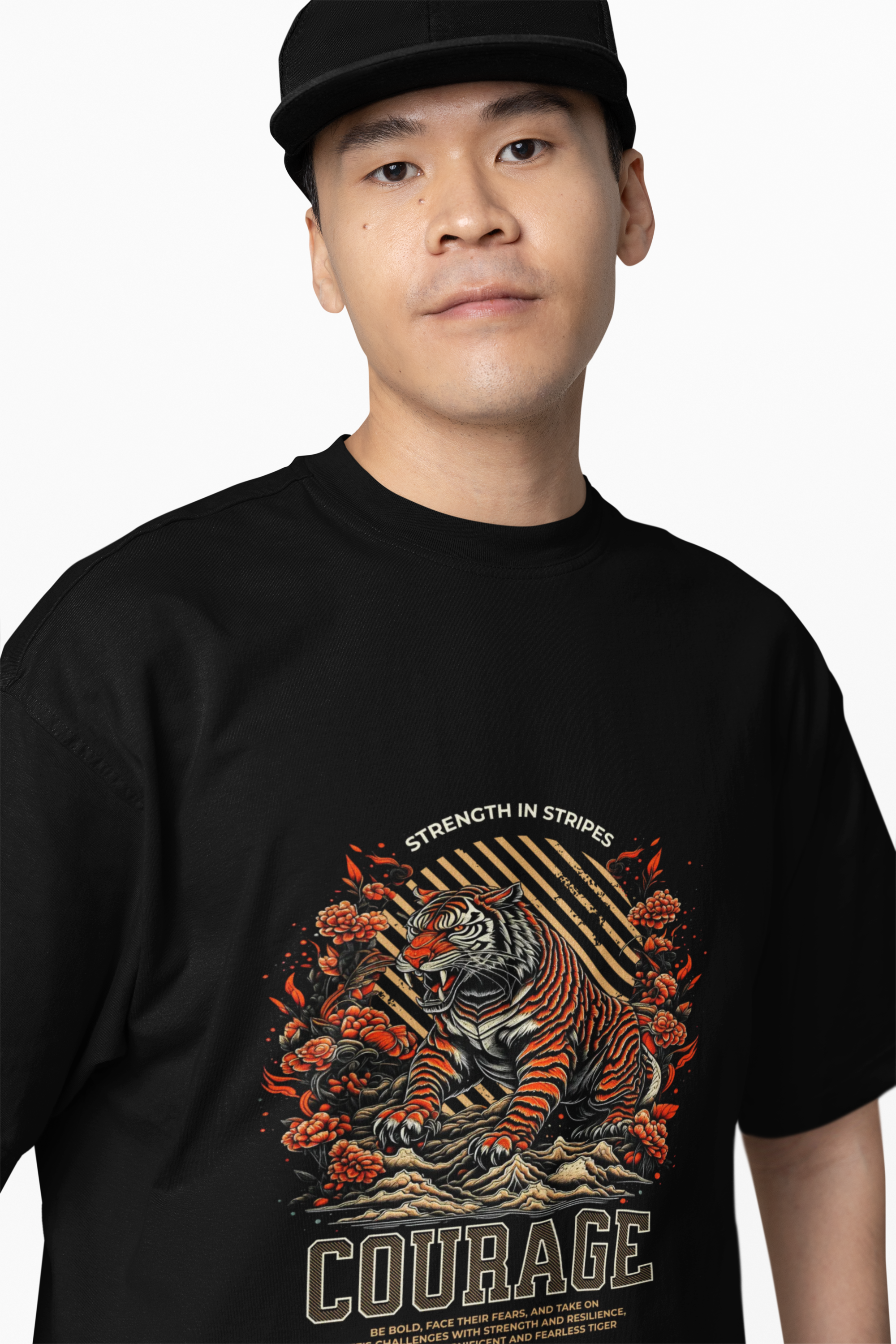 Courage Tiger Graphic Tee