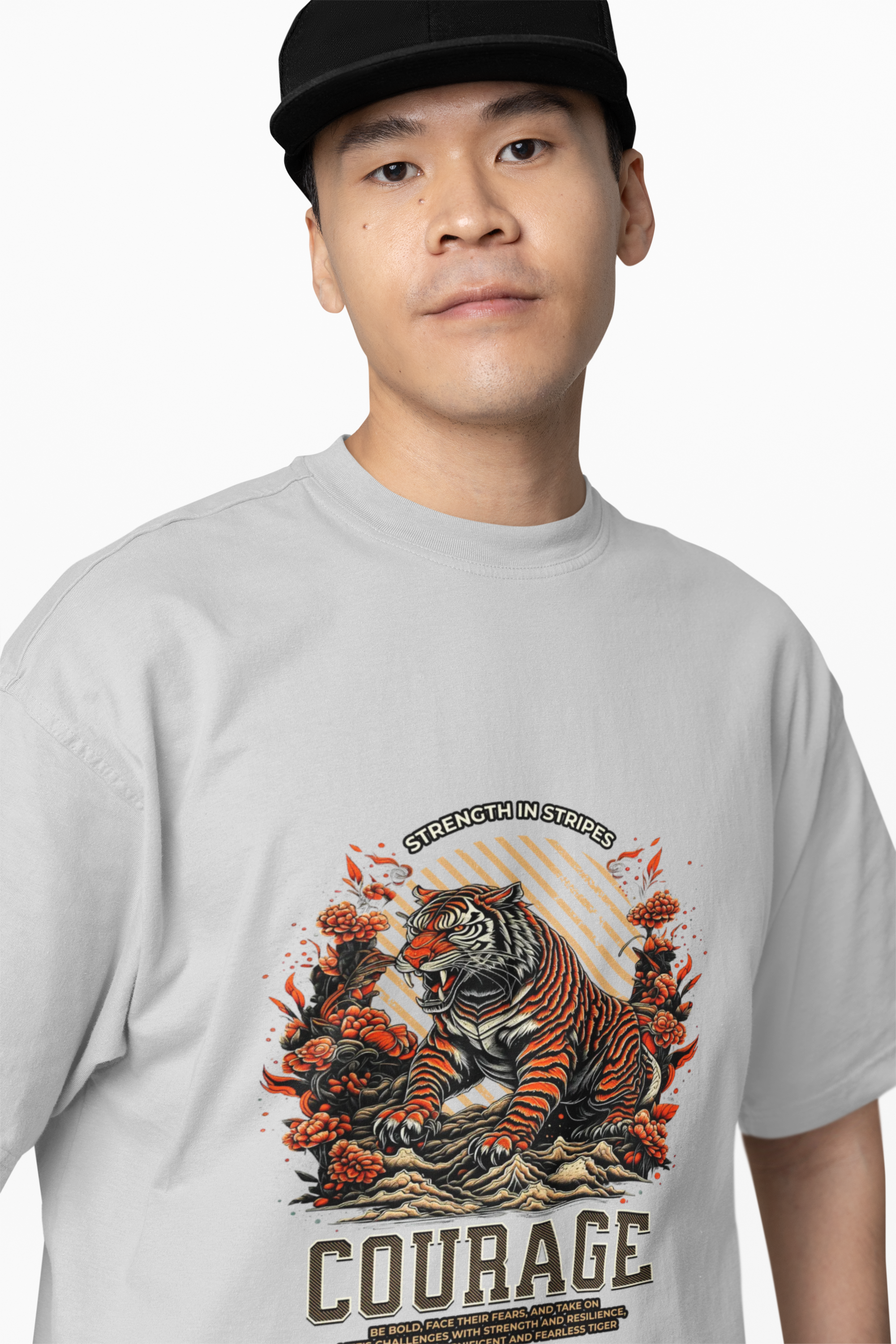 Courage Tiger Graphic Tee