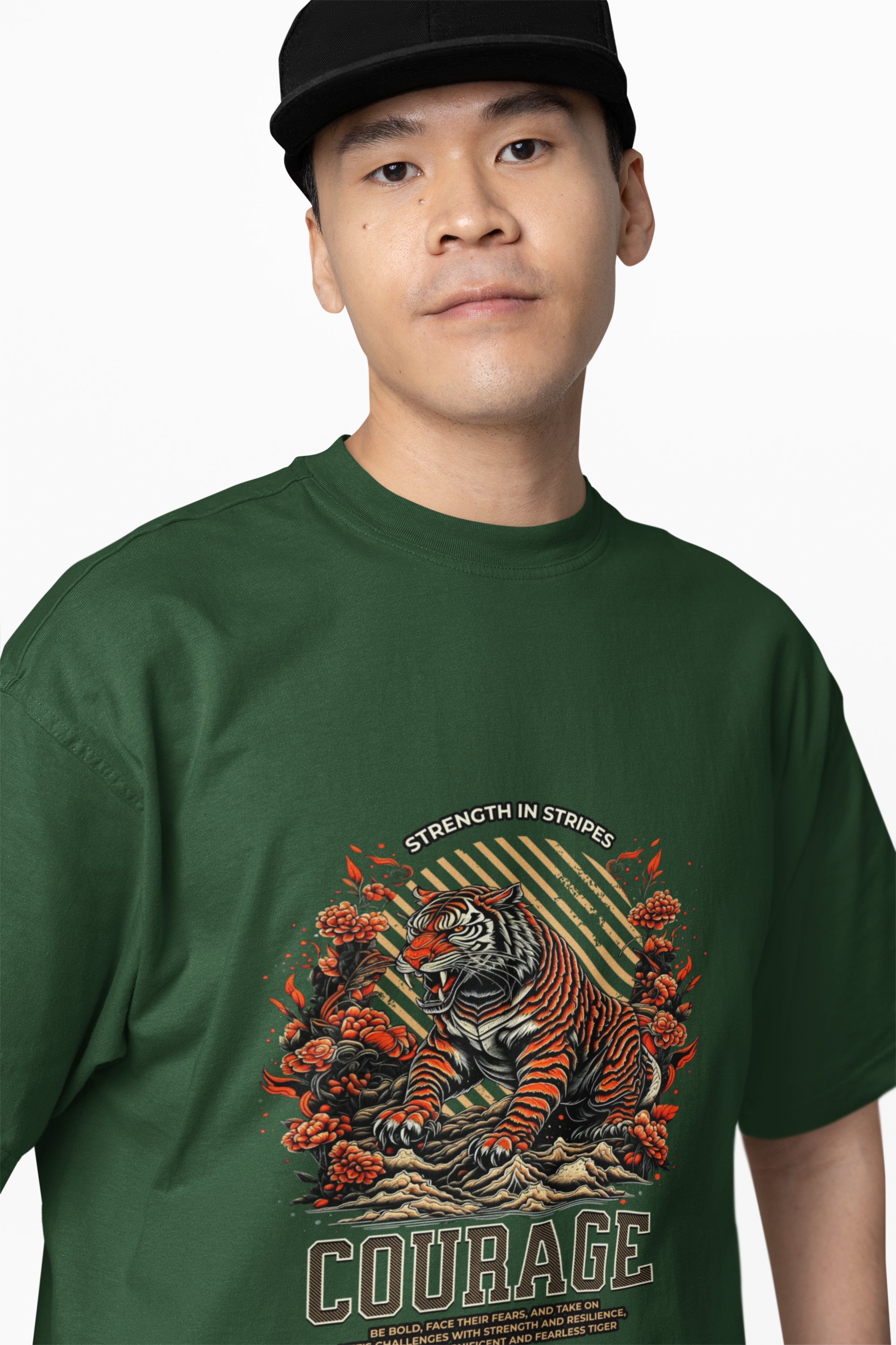 Courage Tiger Graphic Tee