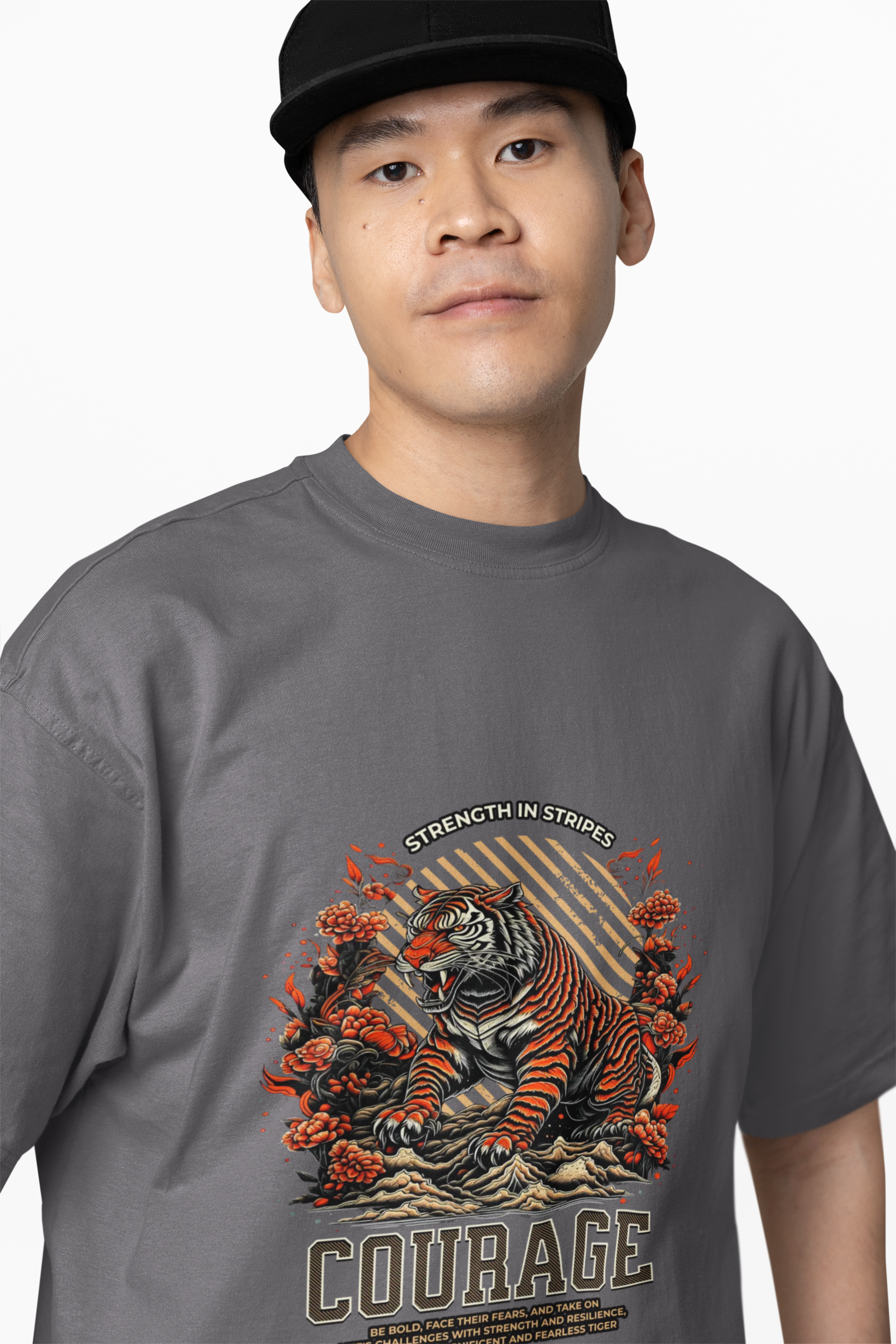 Courage Tiger Graphic Tee
