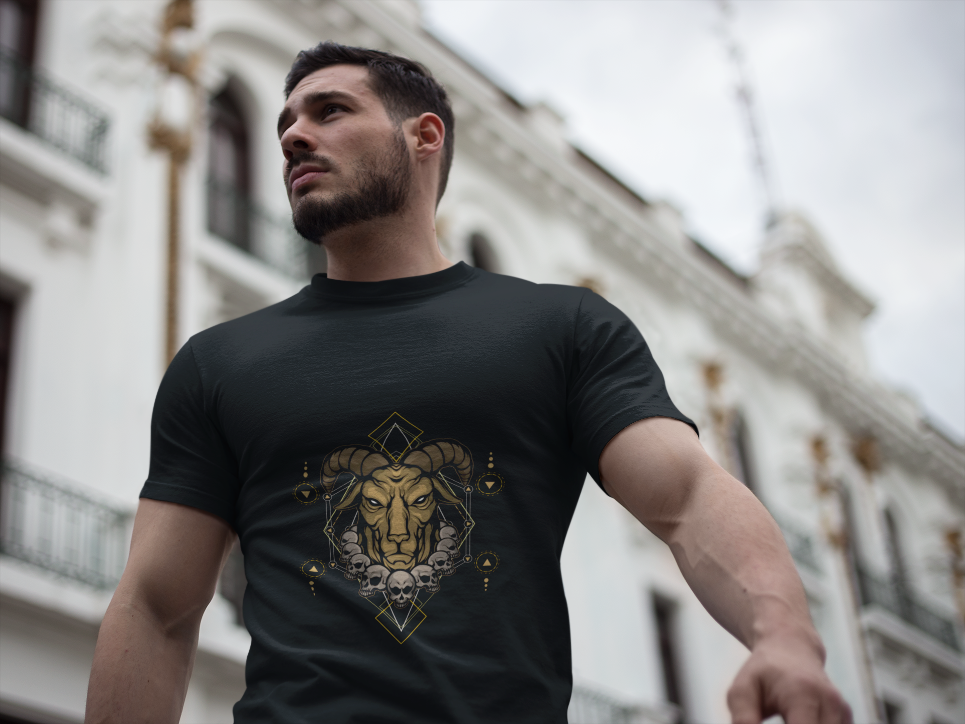 Occult Lion Head Tee