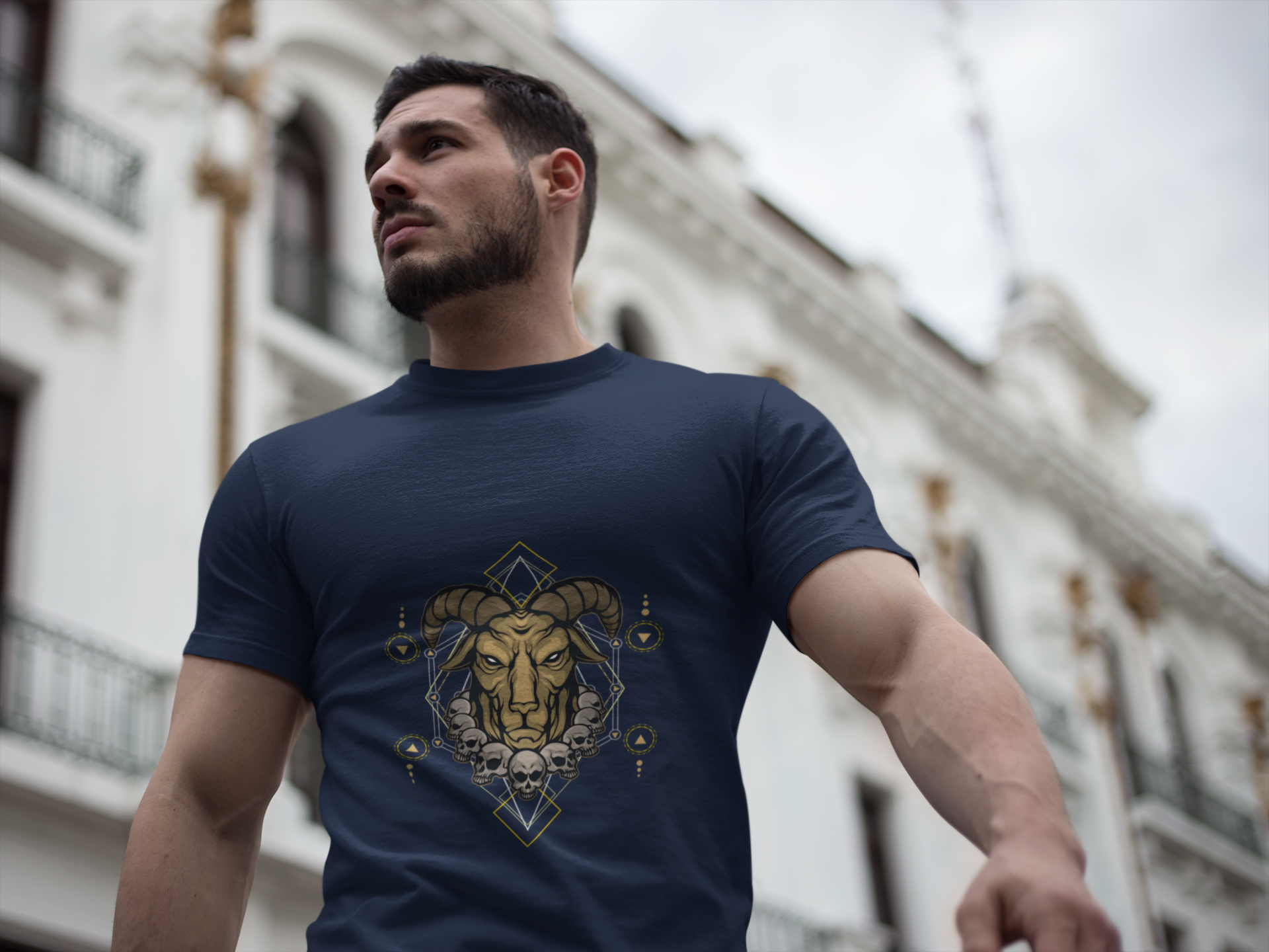 Occult Lion Head Tee