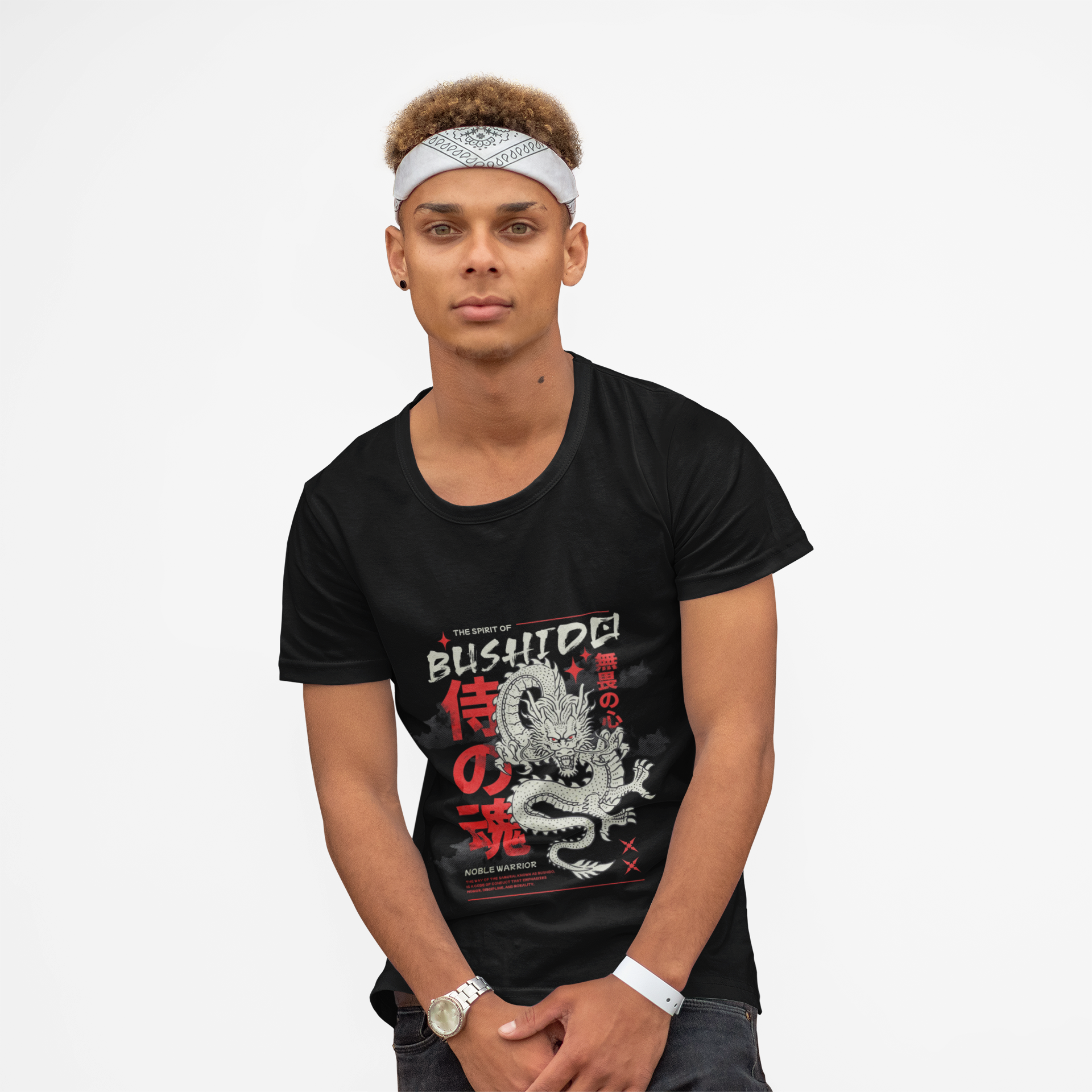 Bushido Samurai Soul Dragon Tee