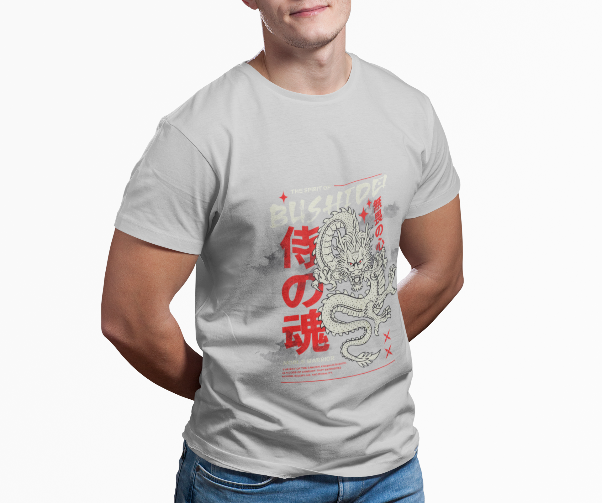 Bushido Samurai Soul Dragon Tee