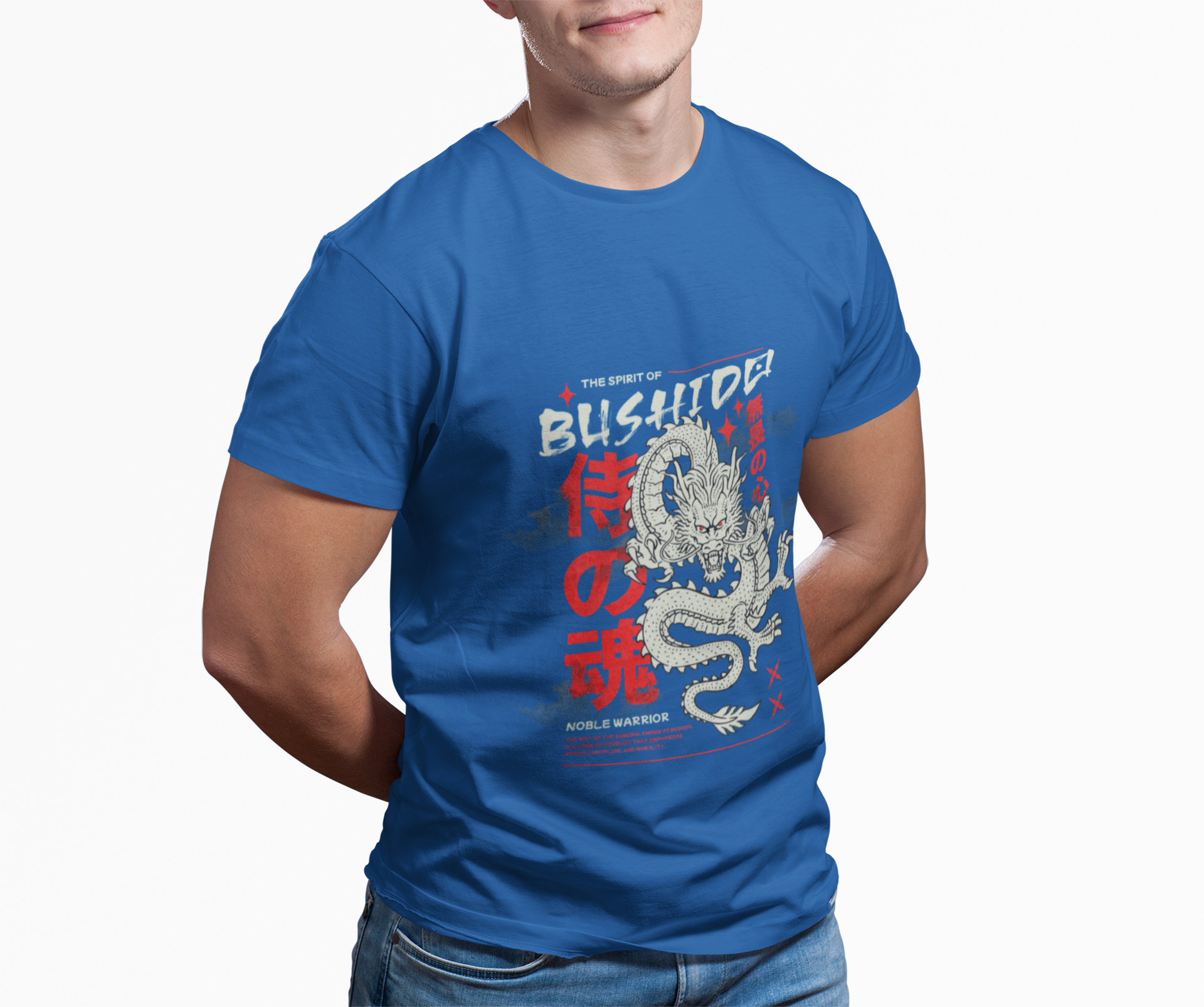 Bushido Samurai Soul Dragon Tee