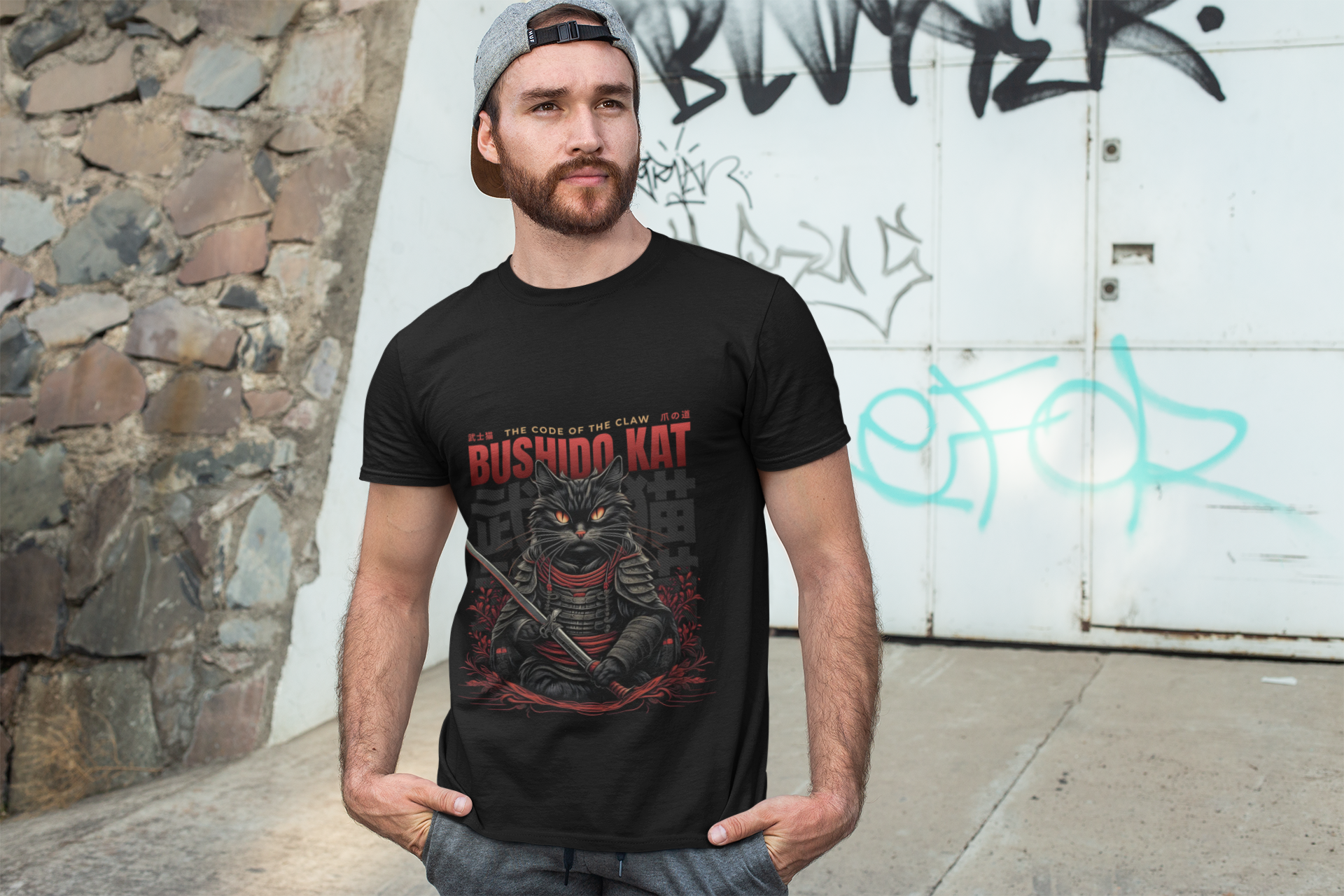 Bushido Samurai Kat Tee
