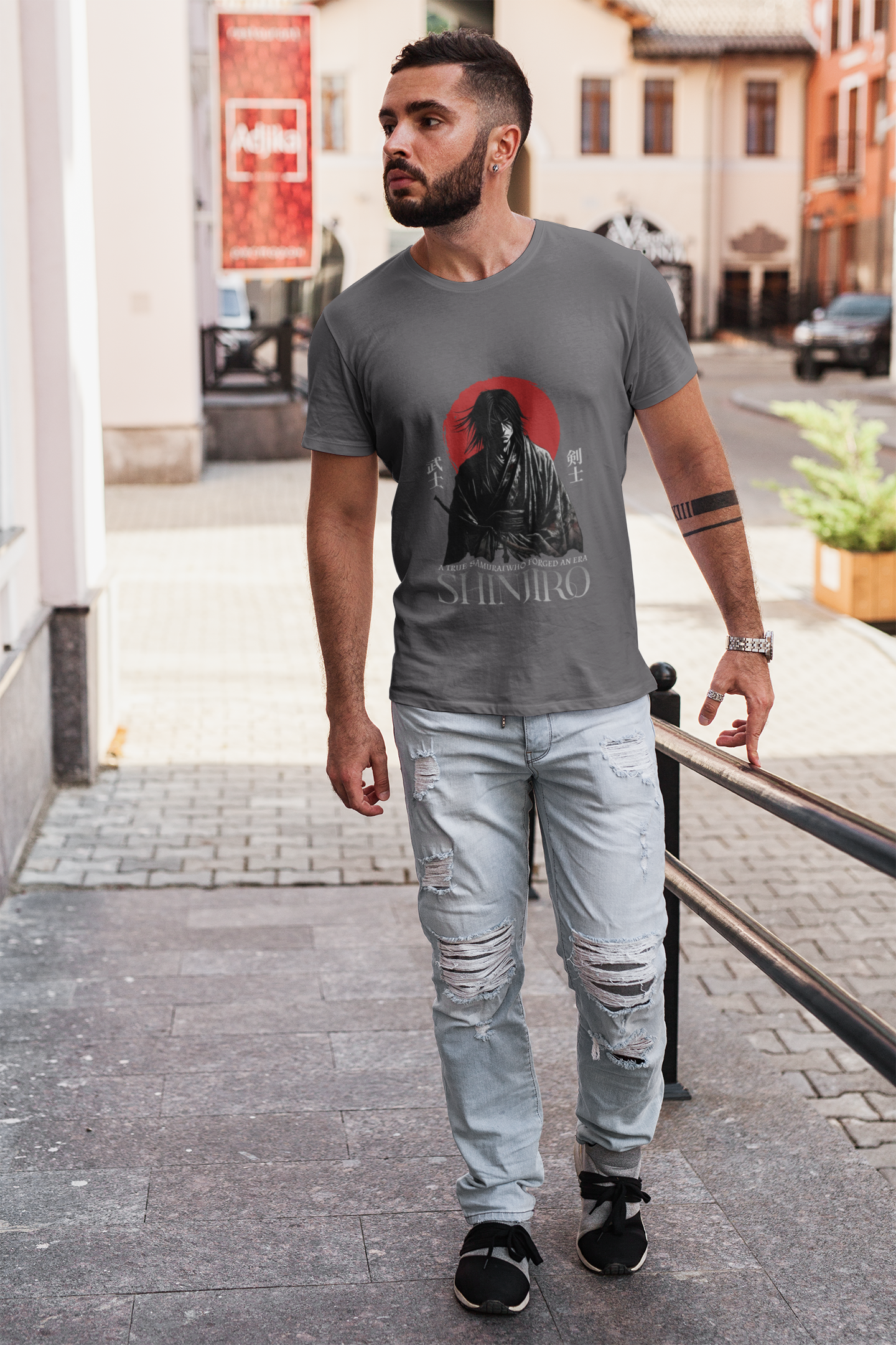 Shinjiro Samurai JapaneseTee