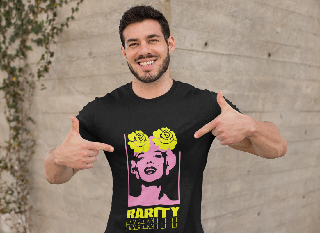 Rarity'Neon Floral Graphic Tee