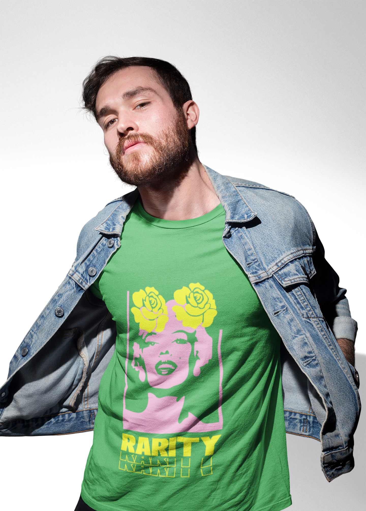 Rarity'Neon Floral Graphic Tee