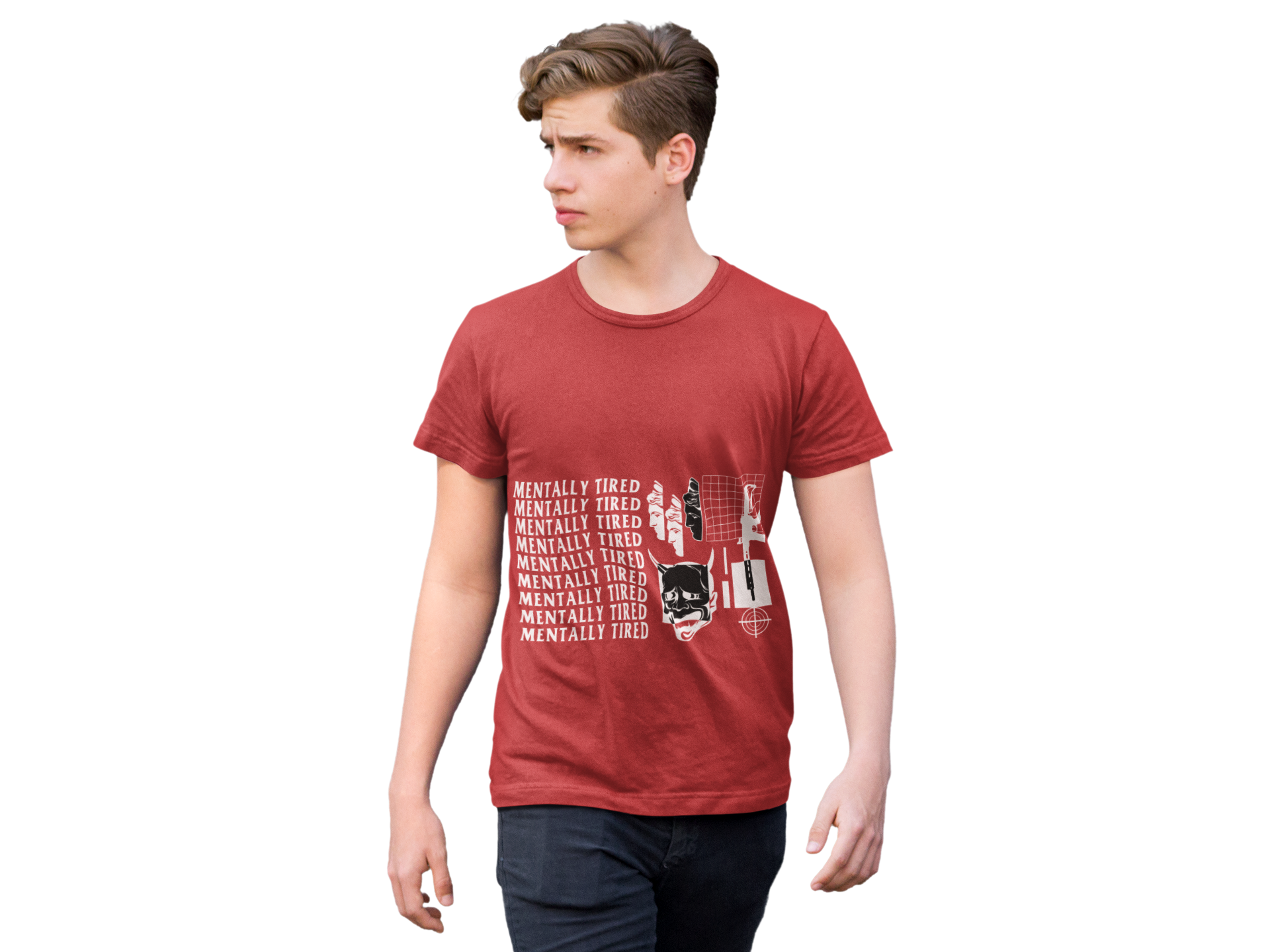 Mentally Tired Graphic Tee