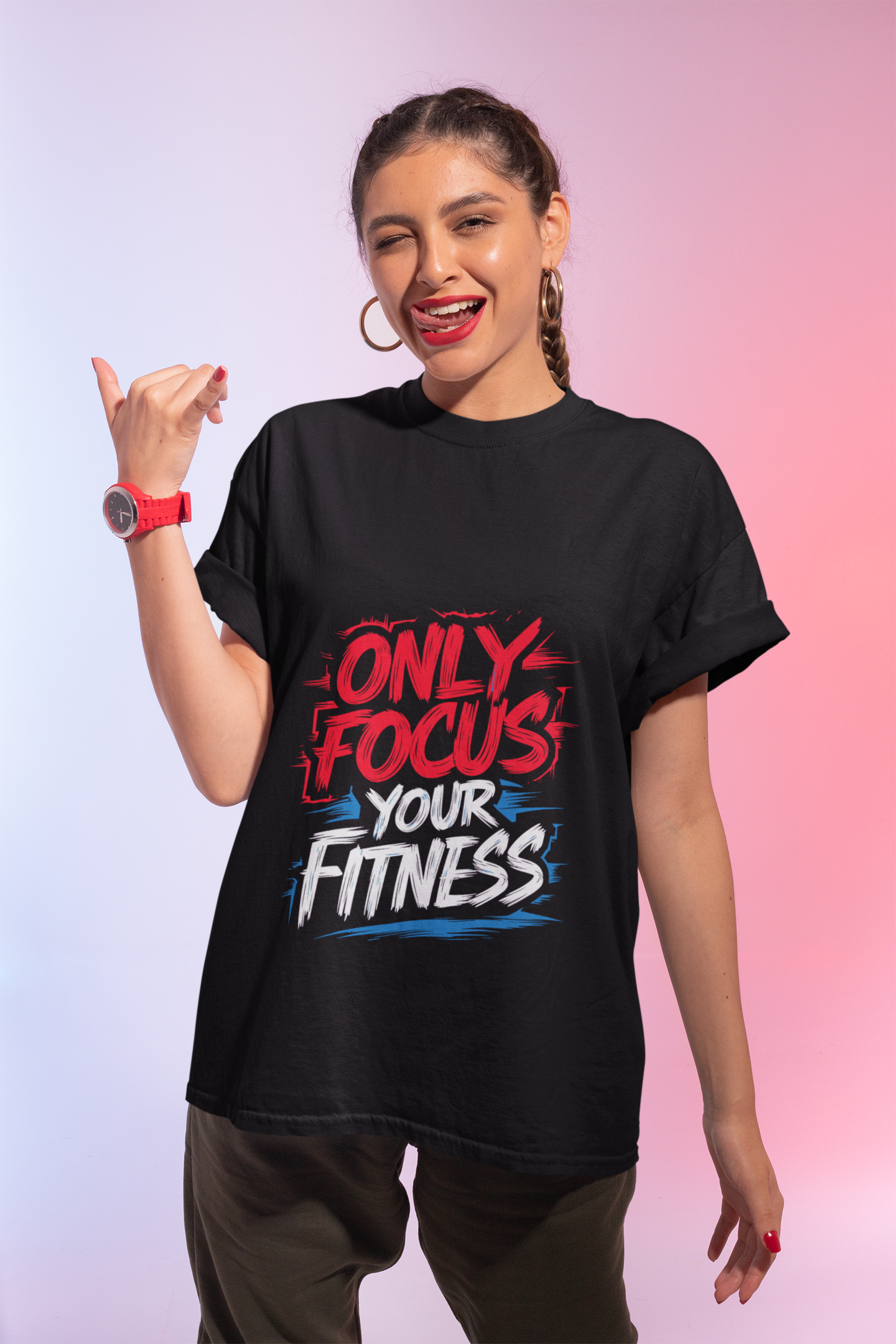 Only Focus Your Fitness T-Shirt