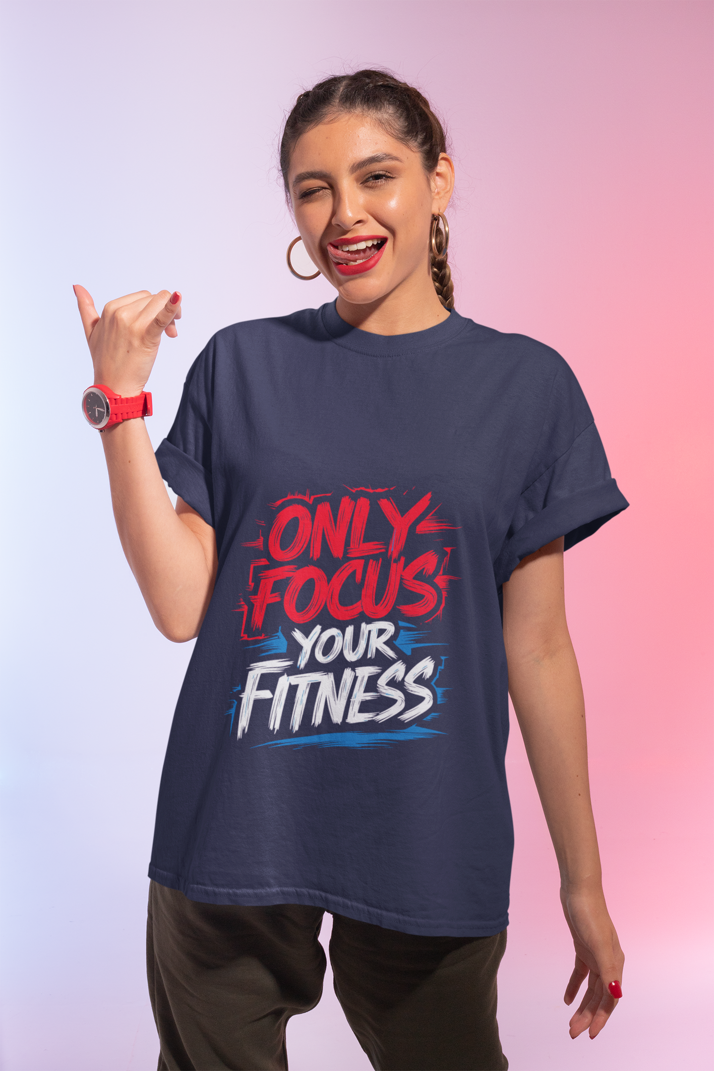 Only Focus Your Fitness T-Shirt