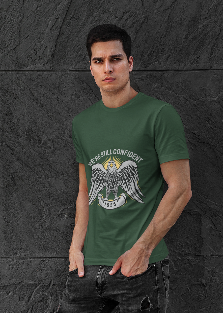 Vintage Eagle We're Still Confident 1958 Tee