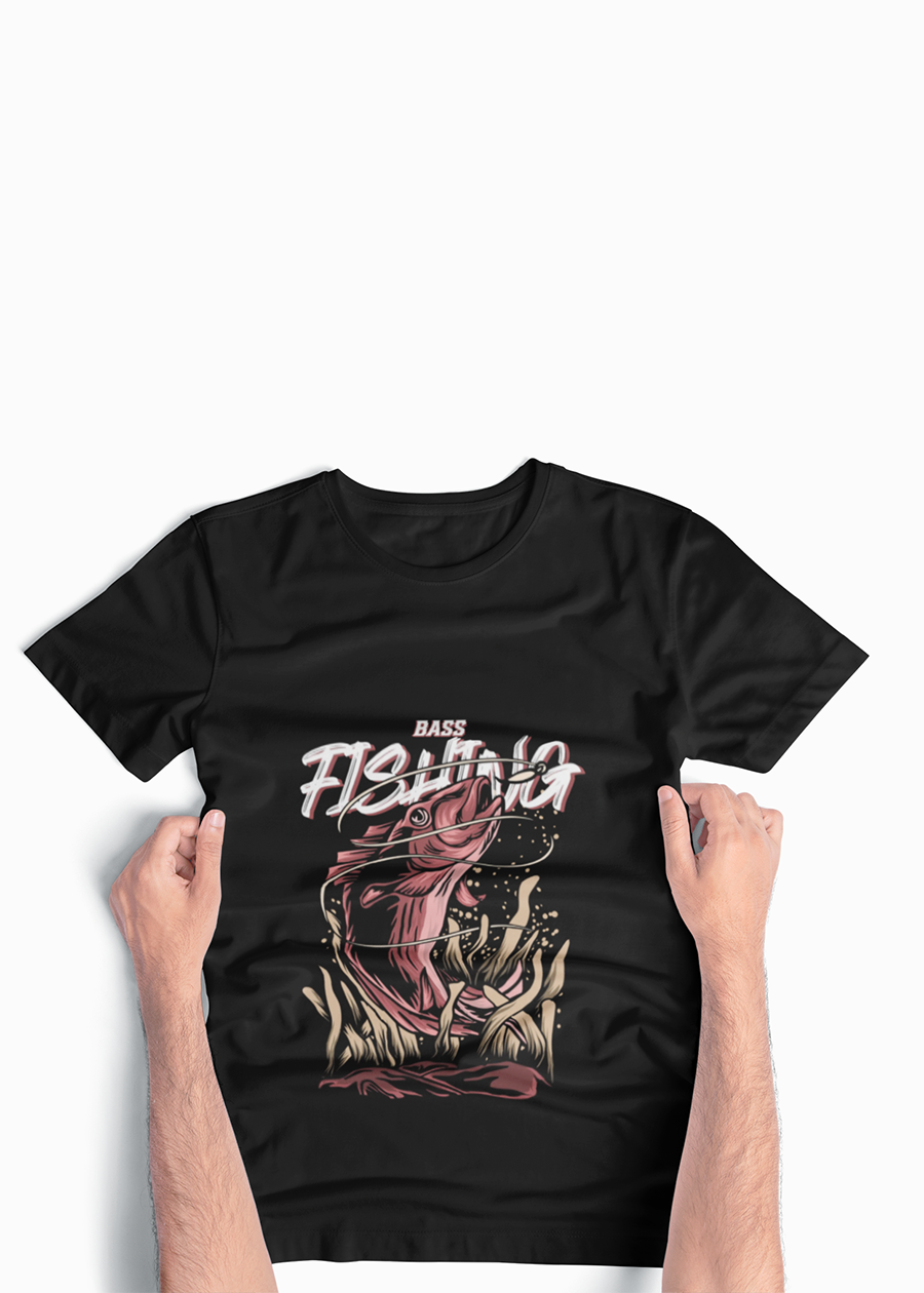 Fishing Bass Graphic Tee