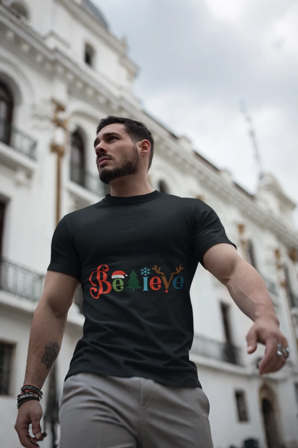 Believe Christmas Graphic Tee