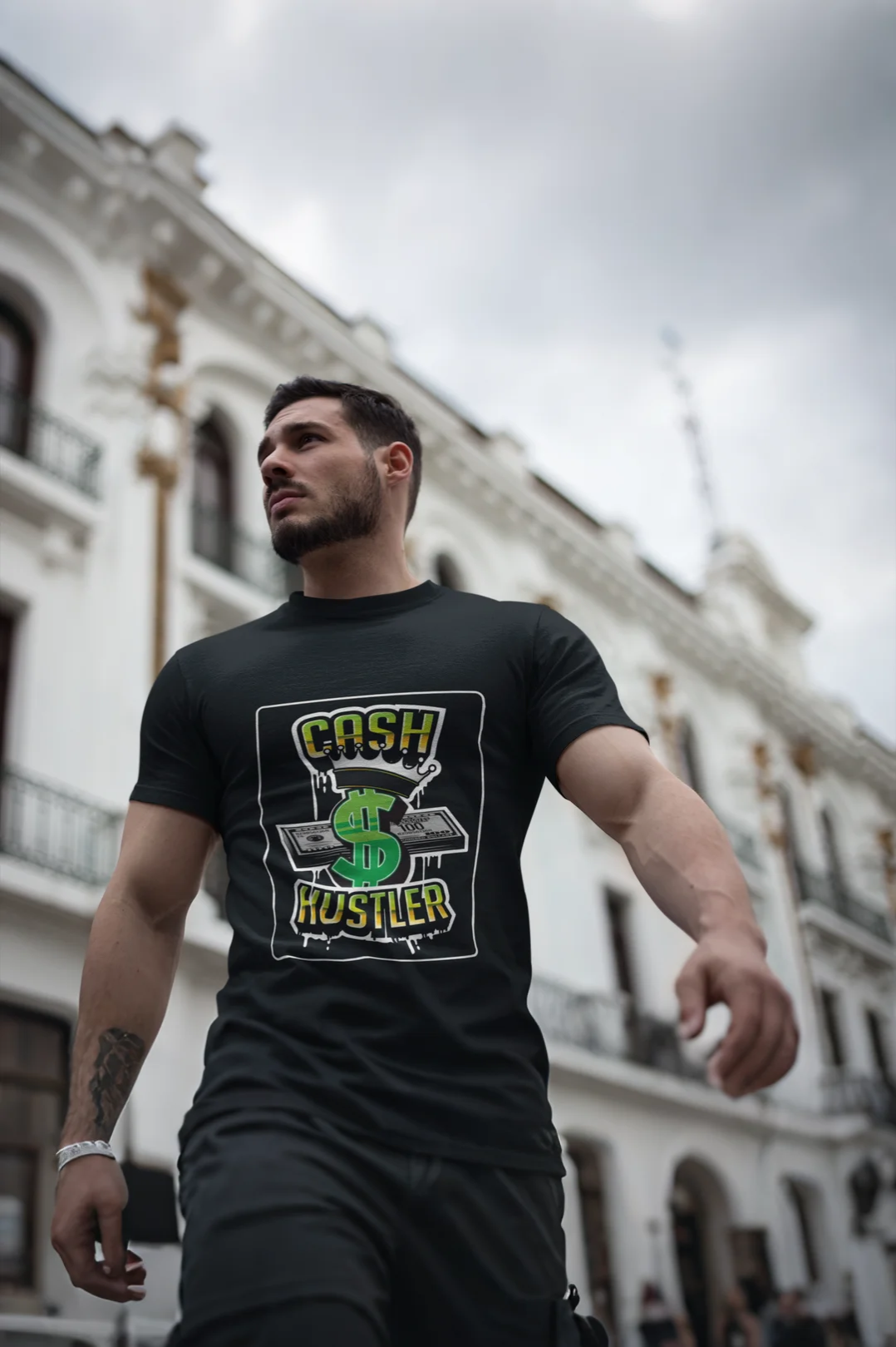 Cash Hustler Graphic Tee