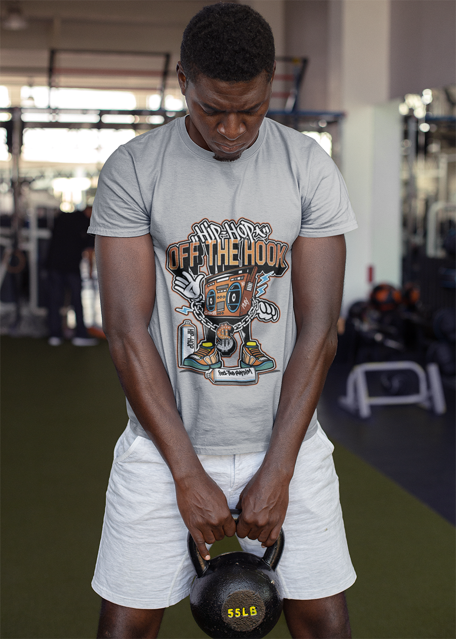 Hip-Hop Off The Hook Graphic Tee