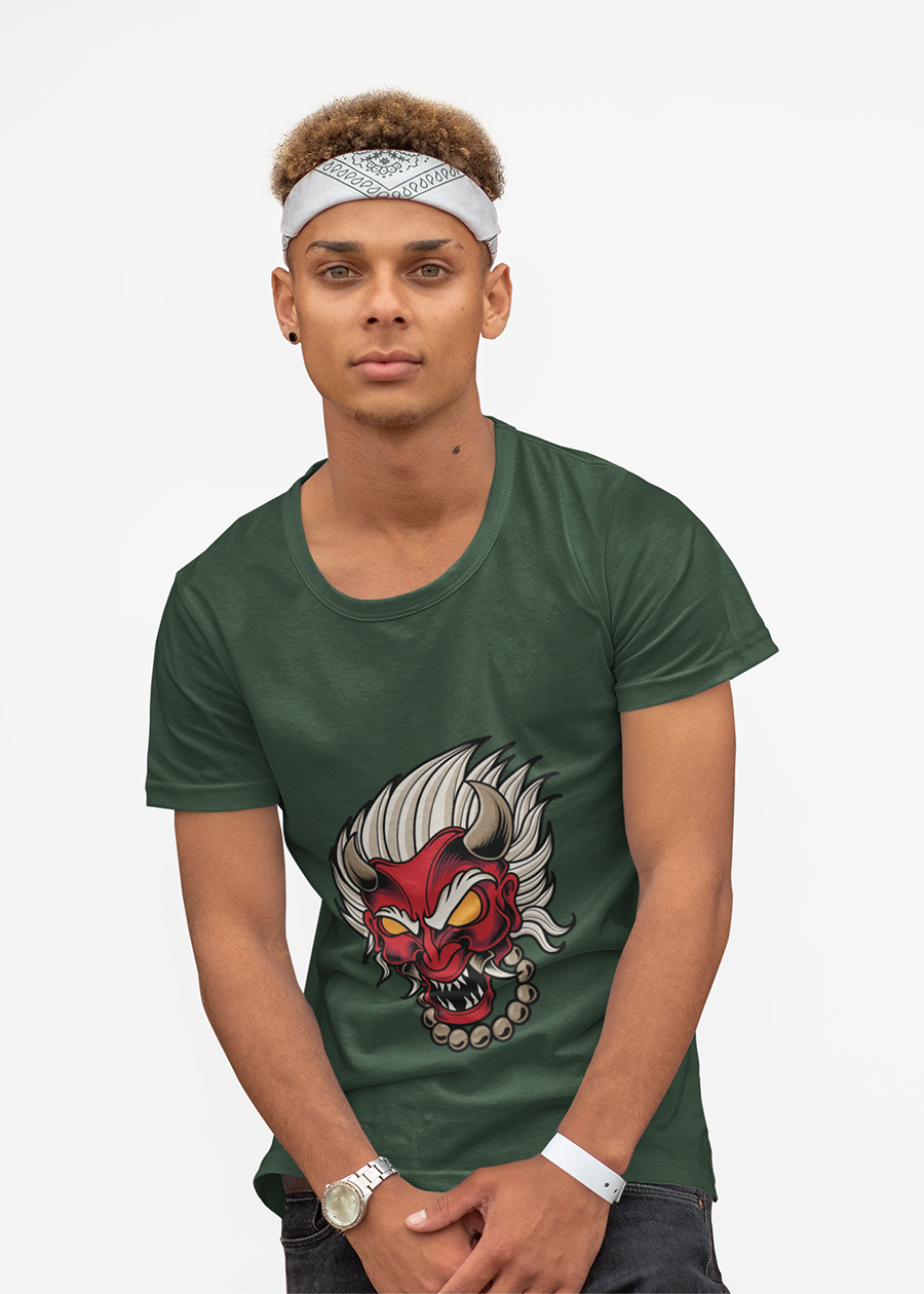 Demon Mask Skull Tee