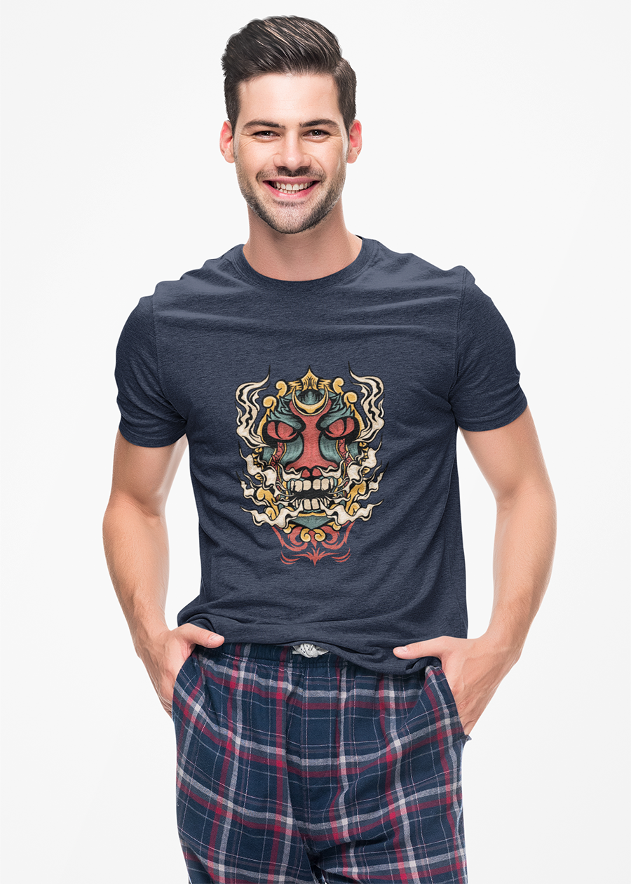Demon Mask Graphic Tee