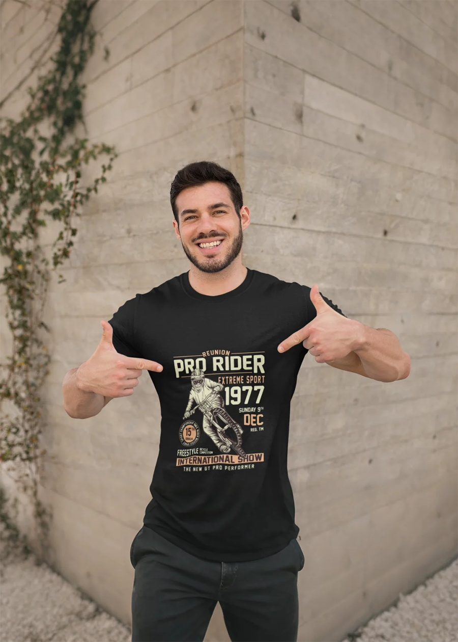 Pro Rider 1977 Vintage Motorcycle Tee