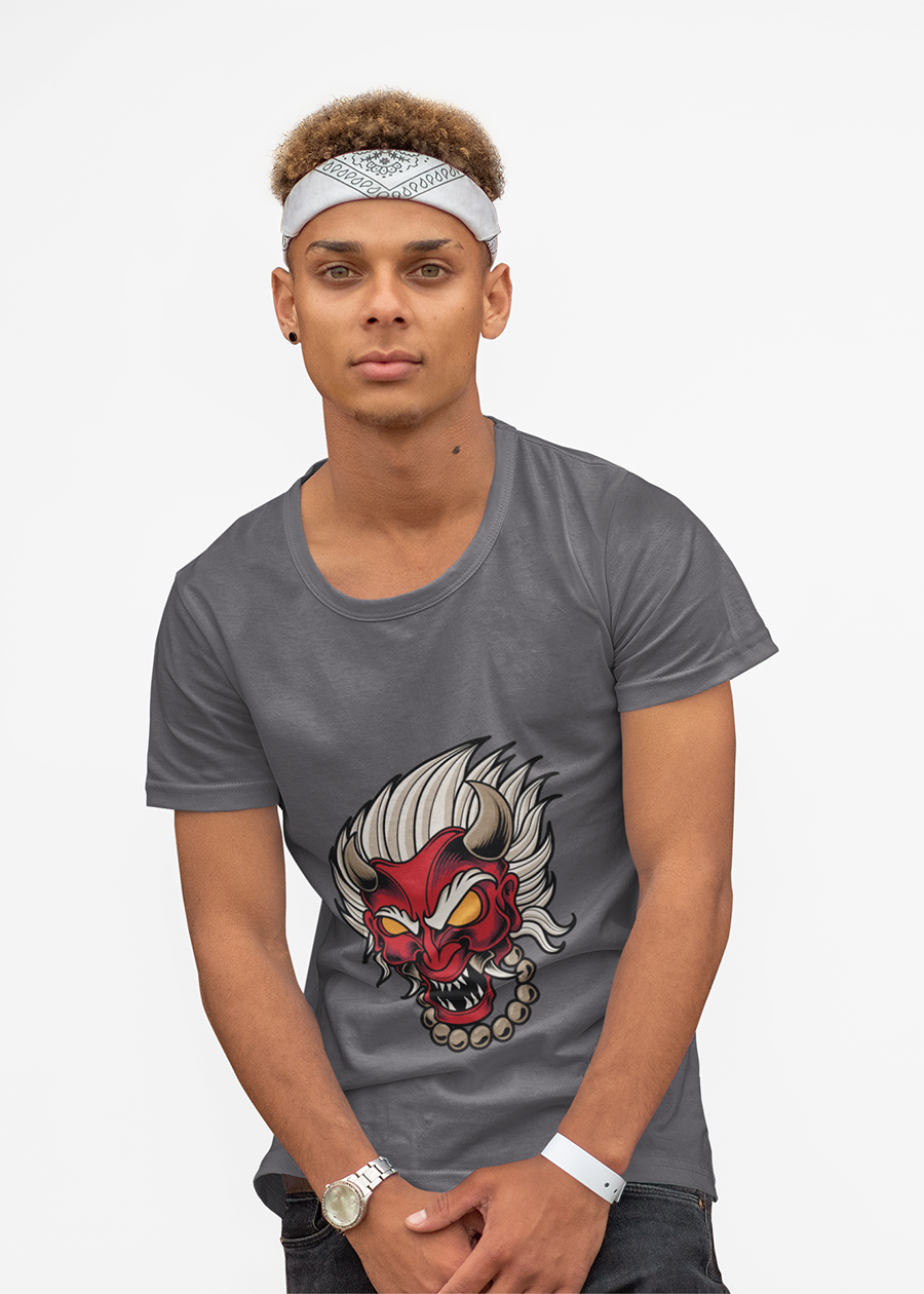 Demon Mask Skull Tee