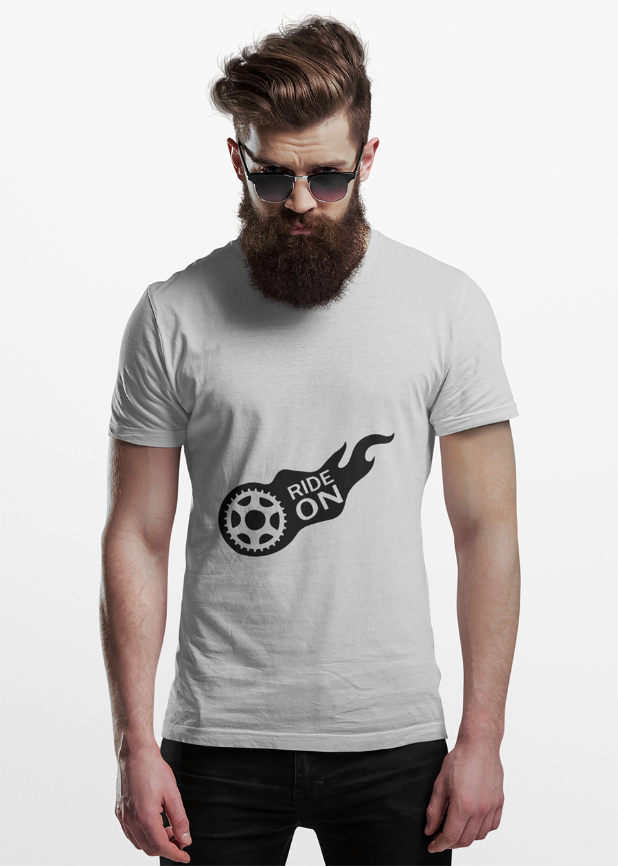 Ride On Motorcycle Tee