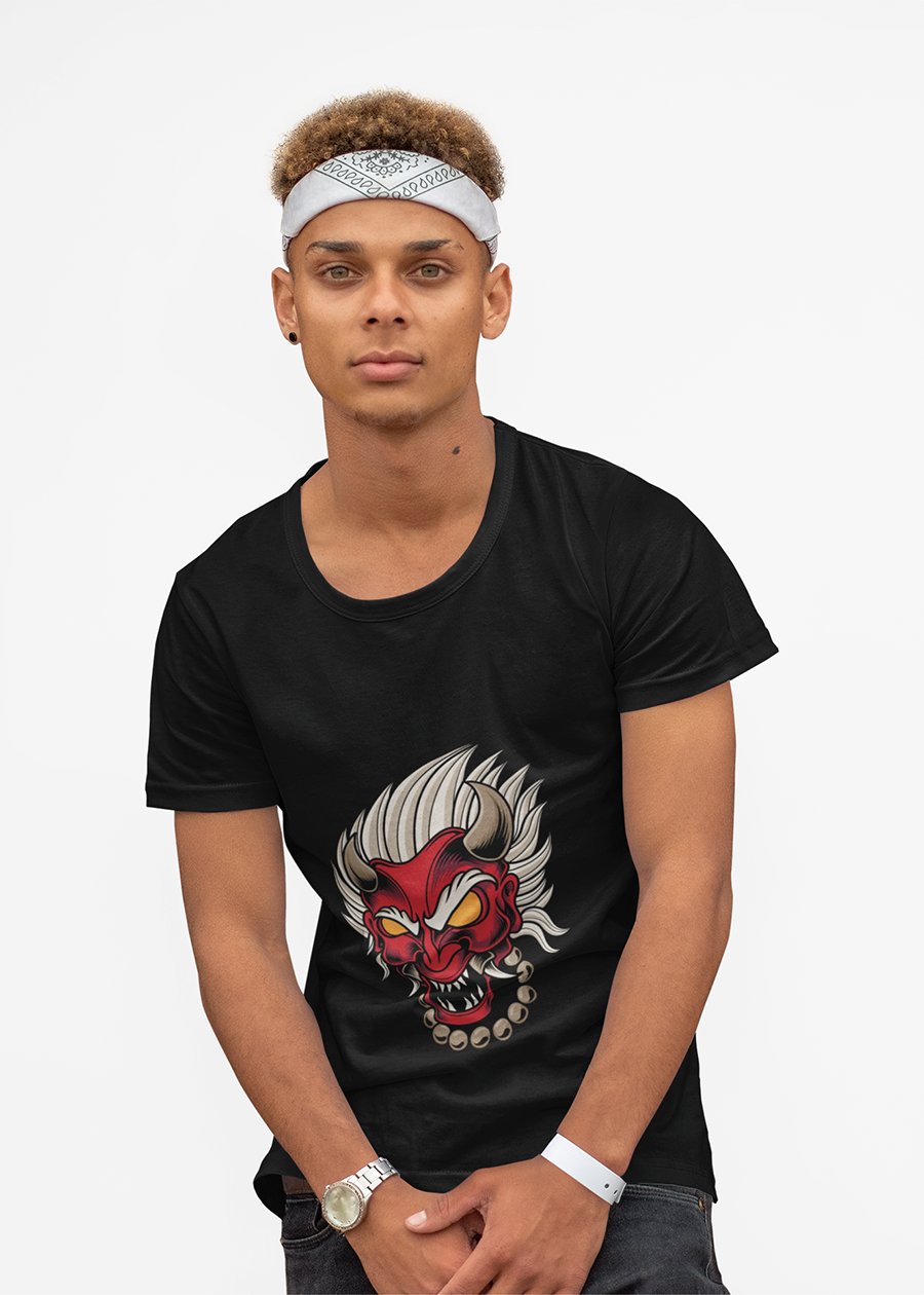 Demon Mask Skull Tee