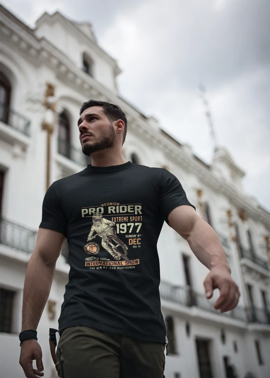 Pro Rider 1977 Vintage Motorcycle Tee