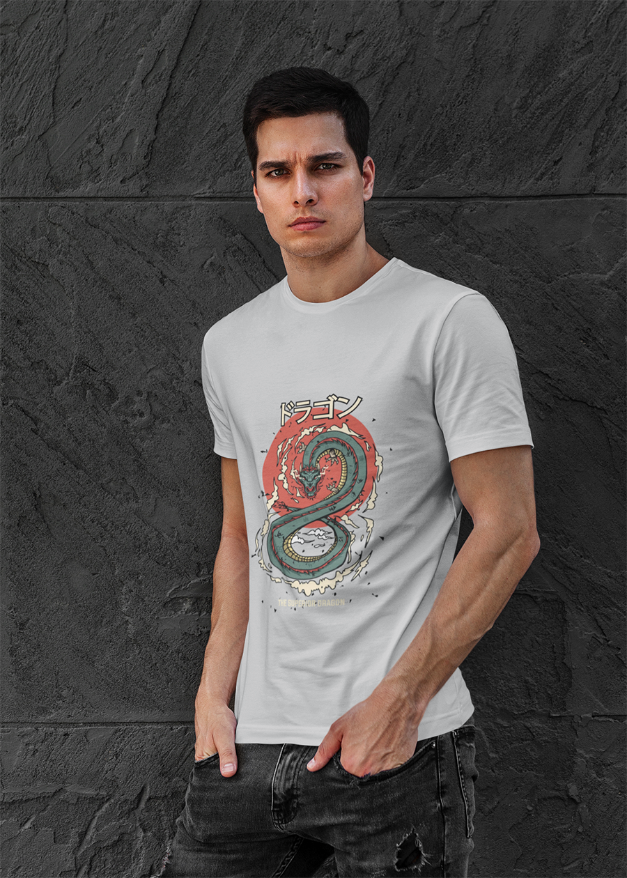Dragon Yin-Yang Graphic Tee