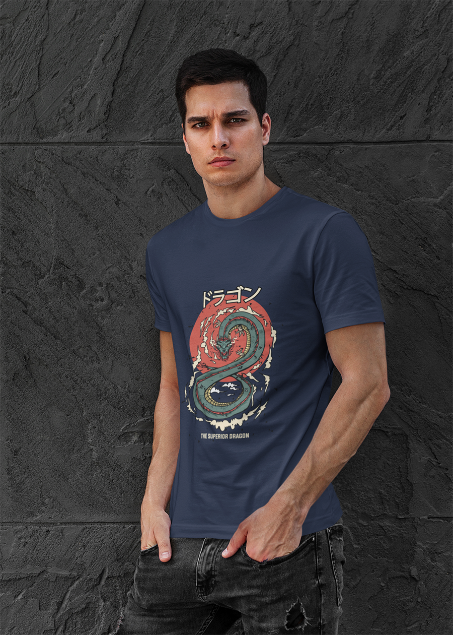 Dragon Yin-Yang Graphic Tee