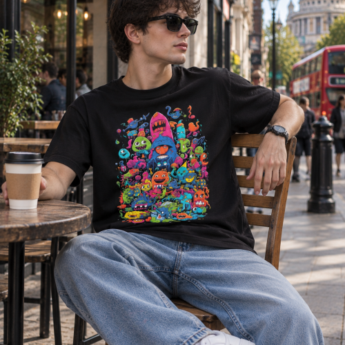 IRAYA Monster Mash Colorful  for Men