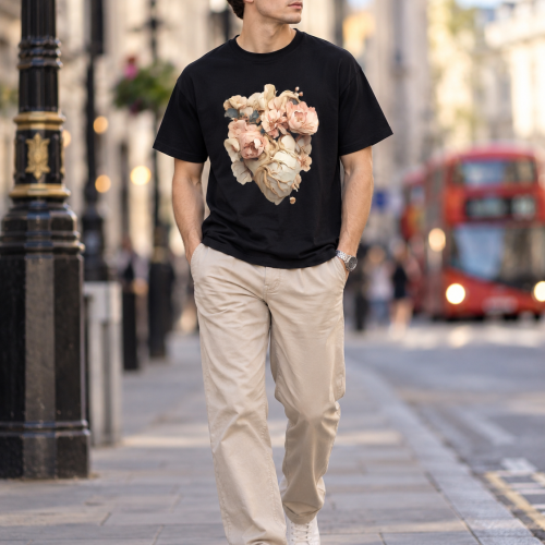 IRAYA Floral Heart for Men