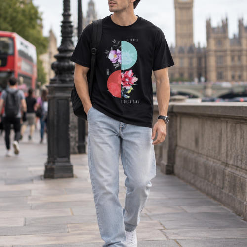 IRAYA Floral Yin Yang for Men