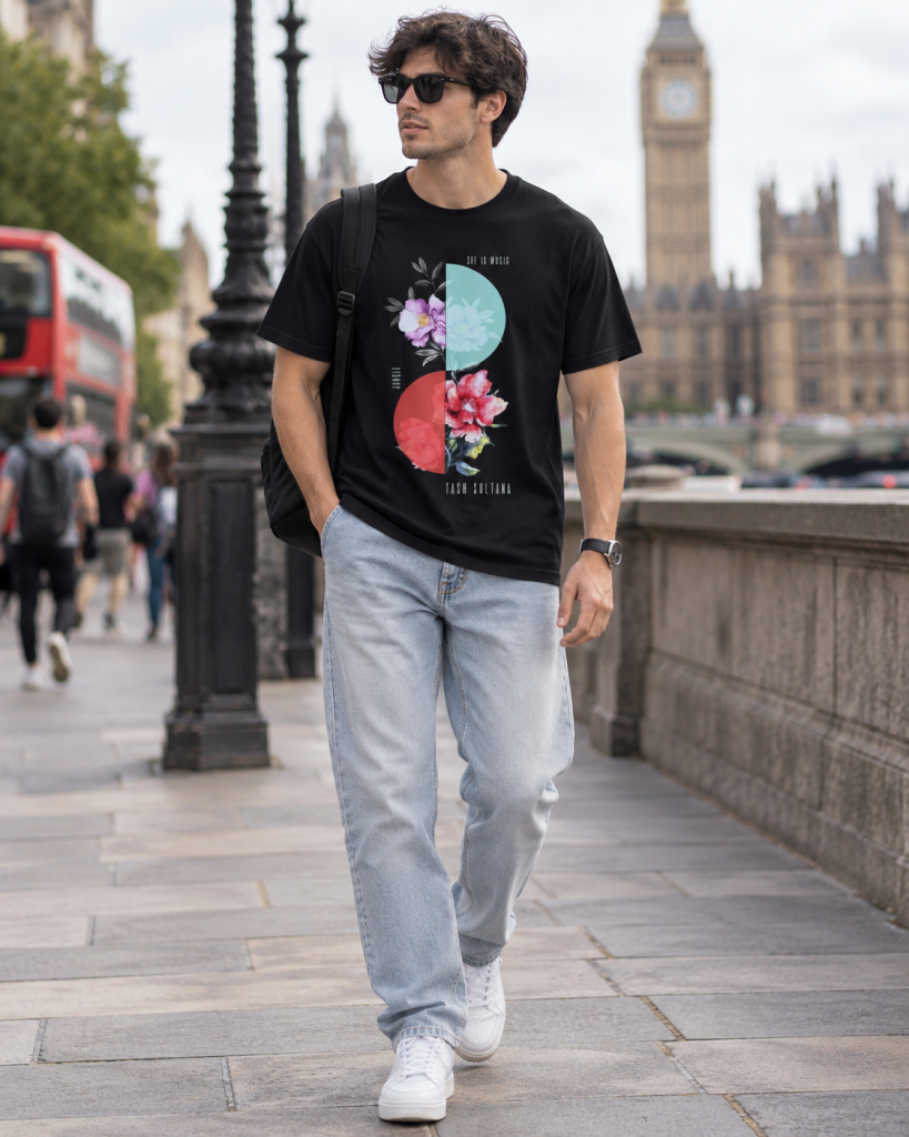 IRAYA Floral Yin Yang for Men